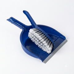 Small Dust/Pan Brush Set — Blue