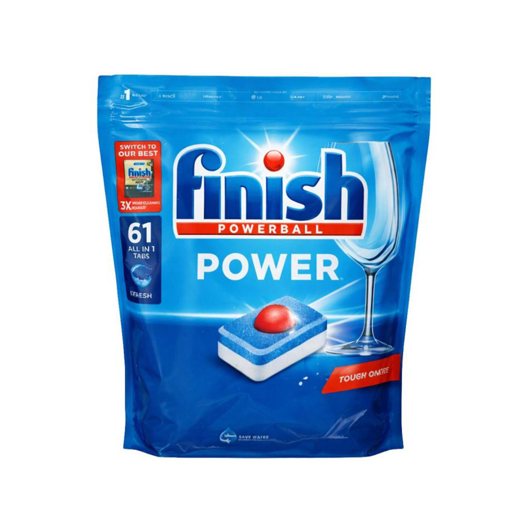 Finish Dishwasher Tabs Powerball 61's