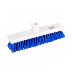 Economy 12" Soft Bristle Brush — Blue