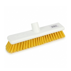Economy 12" Soft Bristle Brush — Yellow